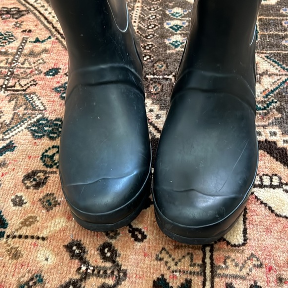 Hunter Boots Black size 40-41 - Picture 2 of 8